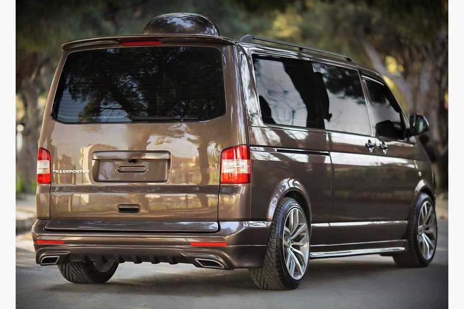 Volkswagen T5 Multivan 2003–2010 Kryt zadného nárazníka Sport 2 (na lakovanie) Image