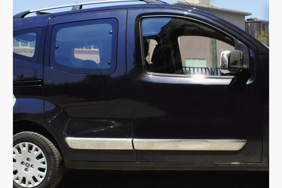Citroen Nemo 2007–2017 Nerezové lišty na dvere (4 ks) Image