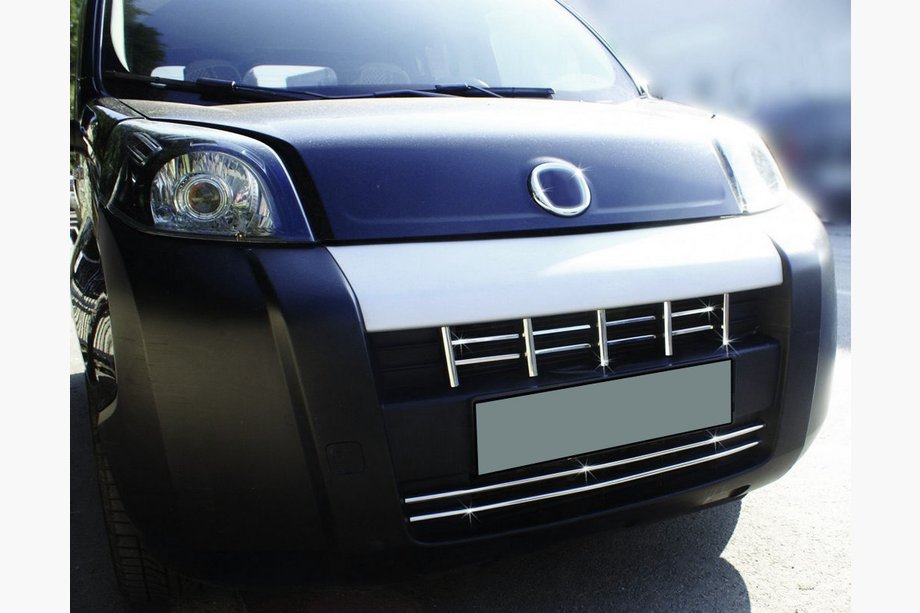 Citroen Nemo 2007–2017 Nerezový kryt masky chladiča (15 dielov) Image