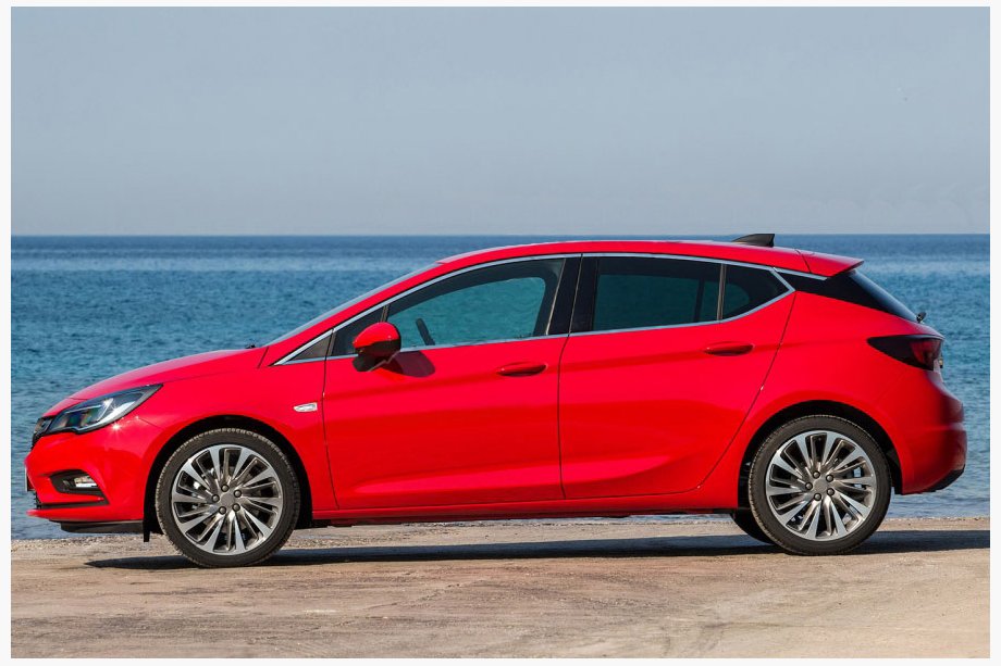 Opel Astra K 2016–2021 Okenné lišty (nerez) Image