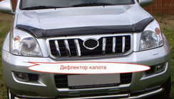 Toyota Land Cruiser Prado 120 2002–2009 Deflektor kapoty (EGR) fotografia 1