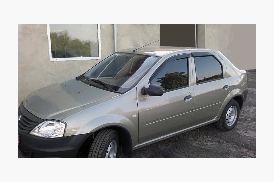 Dacia Logan I 2008–2012 Deflektory okien (4 ks, ANV) Image