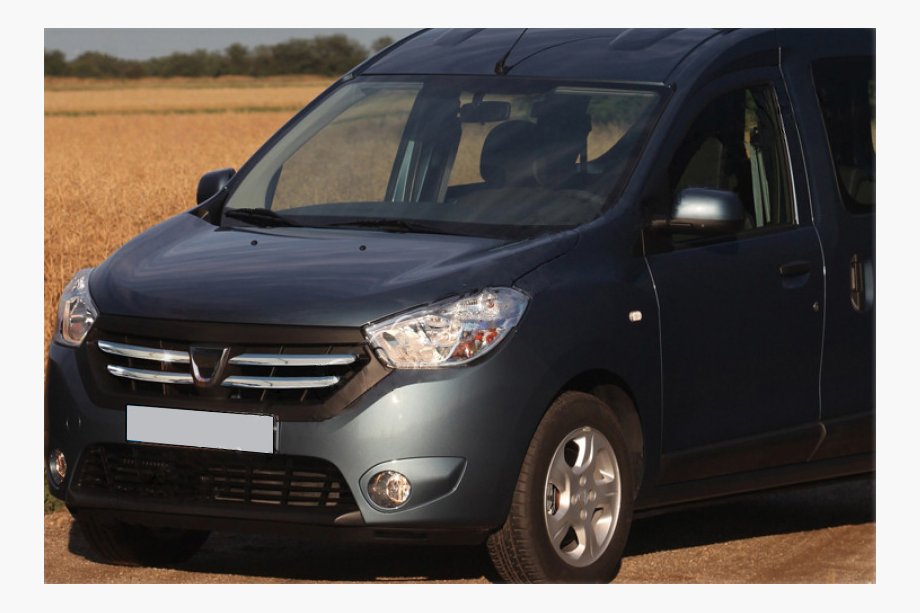 Renault Dokker 2013–2022 Lišty na masku chladiča (4 ks, nerez) Image