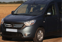 Renault Dokker 2013–2022 Lišty na masku chladiča (4 ks, nerez) fotografia 1