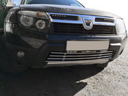 Renault Duster 2008–2017 Jednodielna spodná mriežka (nerez) fotografia 1