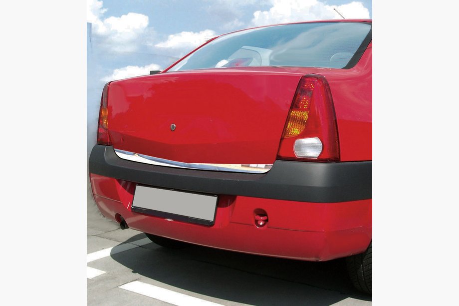 Dacia Logan I 2008–2012 Ochranná lišta hrany kufra (nerez) Image