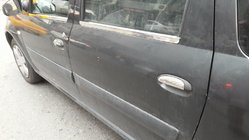 Renault Logan MCV 2005–2013 Chrómové kryty kľučiek dverí (4 ks, nerez) OmsaLine – talianska nehrdzavejúca oceľ fotografia 2
