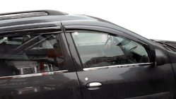 Dacia Logan MCV 2004–2014 Okenné deflektory (2 ks, Perflex Sport, výpredaj) fotografia 5