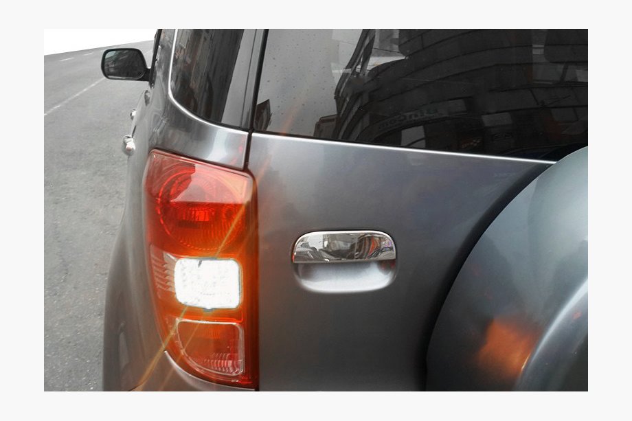 Daihatsu Terios 2006–2017 Kryt rukoväte otvárania kufra (nerez) Image