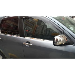 Chromové kryty spätných zrkadiel (2 ks, nerez) Daihatsu Terios 2006–2017 fotografia 4