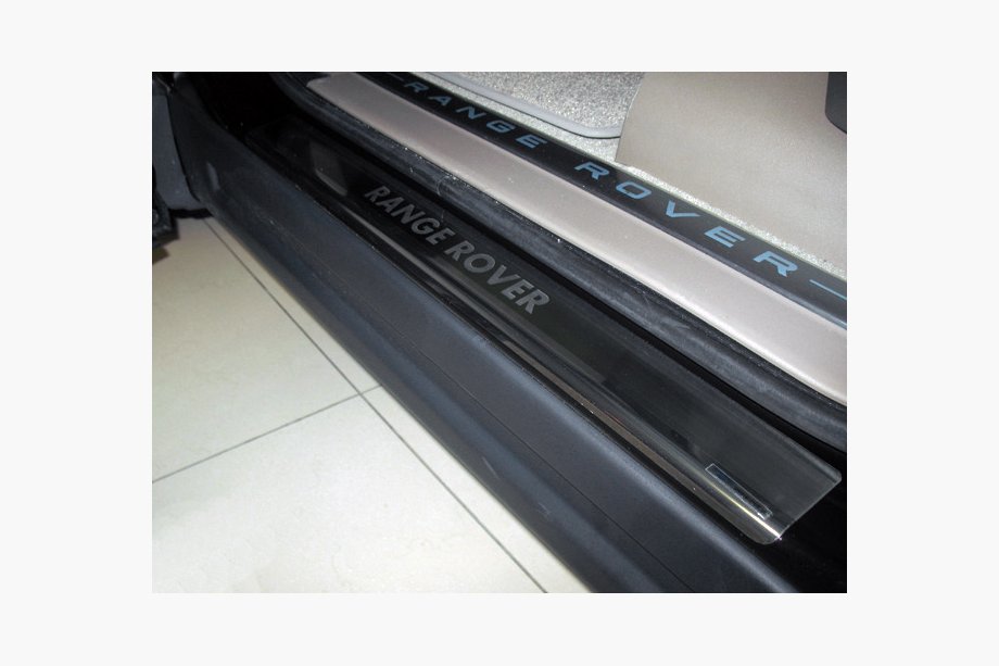 Range Rover III L322 2002–2012 Prahové lišty NataNika Premium (4 ks, nerez) Image