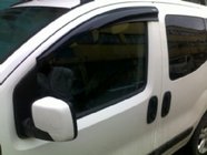 Citroen Nemo 2007–2017 Okenné veterné deflektory (Aomis) fotografia 2