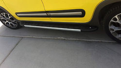 Fiat 500X 2014–2024 Bočné nášľapy Duru (2 ks, hliník) fotografia 3