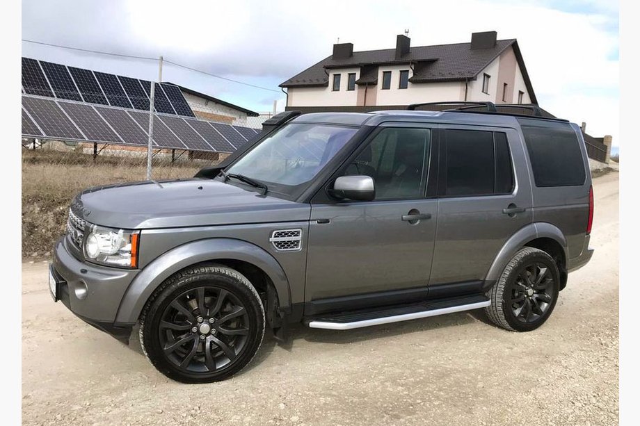 Land Rover Discovery IV 2009–2017 Bočné nášľapy Original (2 ks, hliník) Image