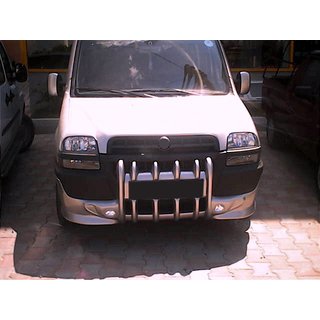 Nadstavec na nárazník „Kly“ (na lakovanie) Fiat Doblo I 2001–2005 fotografia 3
