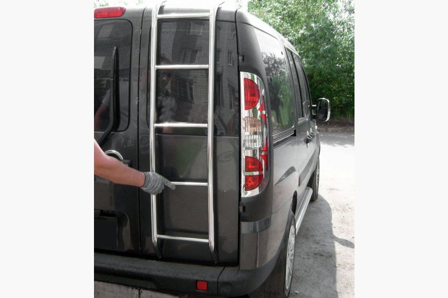 Fiat Doblo I 2001–2005 Bočné stupačky (nerez) Image