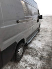 Fiat Ducato 2006–2025 Bočné nášľapy Allmond Grey (2 ks, hliník) fotografia 11