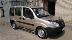 Fiat Doblo I 2001–2005 Chrómové strešné lyžiny fotografia 7