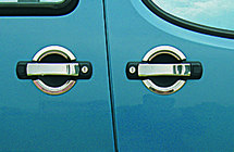 Fiat Doblo I 2001–2005 Chrómové kryty kľučiek dverí Omsa (2 ks) fotografia 1
