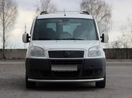 Fiat Doblo I 2005–2010 Predný ochranný rám ST008 (2 ks, nerez) fotografia 1
