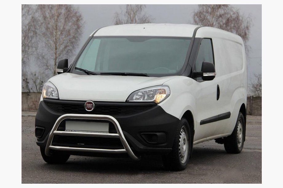 Fiat Doblo II 2010–2022 Predný ochranný rám WT022 (nerez) Image