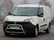 Fiat Doblo II 2010–2022 Predný ochranný rám WT022 (nerez) fotografia 1