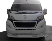 Fiat Ducato 2006–2025 Predný lip spojler nárazníka 2014↗︎ (úzky s LED, na lakovanie) fotografia 1