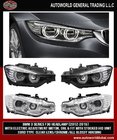 BMW rad 3 F30/F31 2012–2019 Xenónové predné svetlomety s LED obrysovým svetlom 2012-2015 (2 ks) Čierna fotografia 2