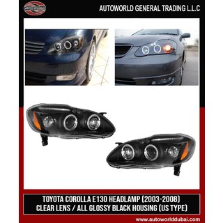 Predné svetlomety (2 ks, LED) Toyota Corolla 2002–2007