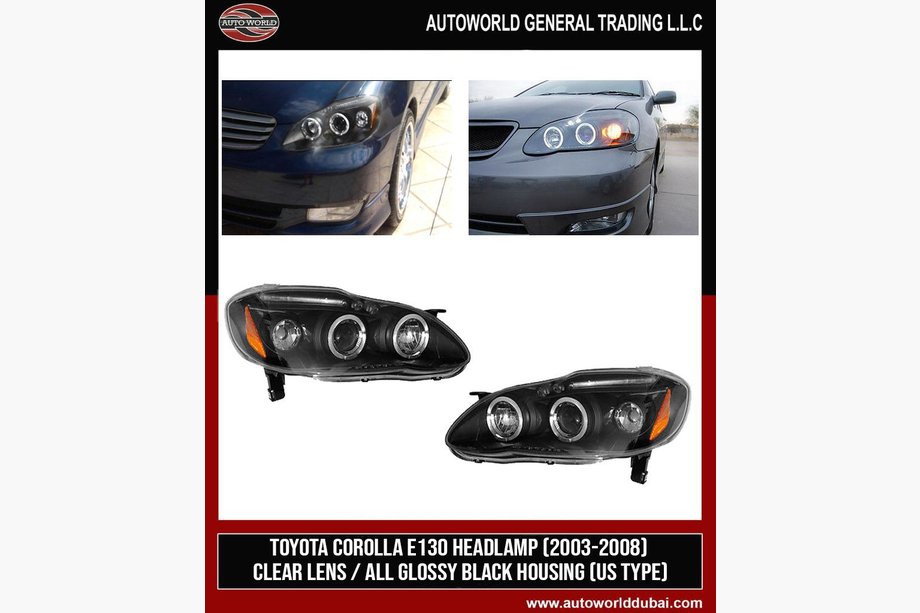 Toyota Corolla 2002–2007 Predné svetlomety (2 ks, LED) Image