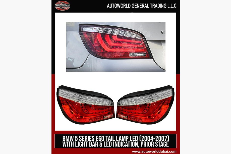 BMW 5. rad E60/E61 2003–2010 LED zadné svetlá (2 ks) Image