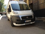 Fiat Ducato 2006–2025 Predný lip spojler nárazníka 2006-2013 (úzky s LED, na lakovanie) fotografia 2