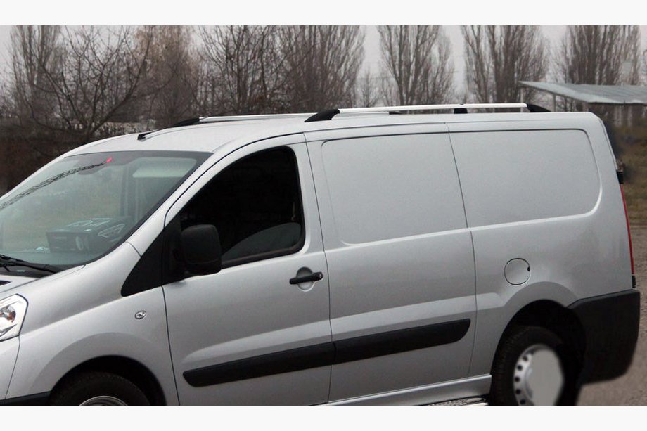 Citroen Jumpy 2007–2017 Chrómové strešné lyžiny Image