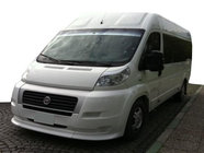 Fiat Ducato 2006–2025 Predný spojler nárazníka 2006-2014 (z 3 častí, na lakovanie) fotografia 1