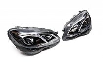 Mercedes E-class W212 2009–2016 Predné svetlomety (2 ks, facelift, s riadiacimi jednotkami) fotografia 11