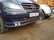 Mercedes Vito W639 2004–2014 Nadstavec predného nárazníka (pre 4 svetlá), na lakovanie fotografia 4