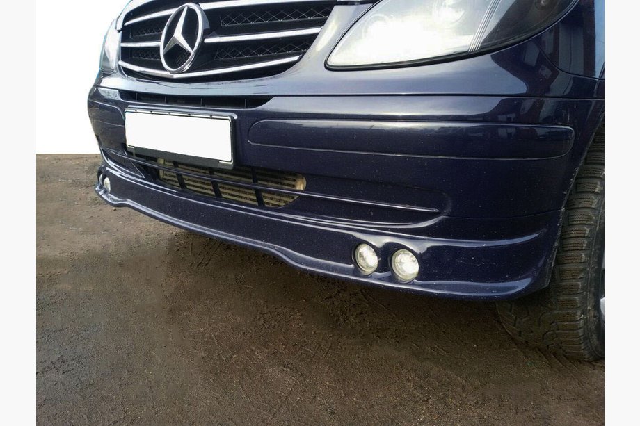 Mercedes Vito W639 2004–2014 Nadstavec predného nárazníka (pre 4 svetlá), na lakovanie Image
