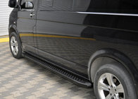 Volkswagen T5 Transporter 2003–2010 Bočné nášľapy Allmond Black (2 ks, hliník) fotografia 4