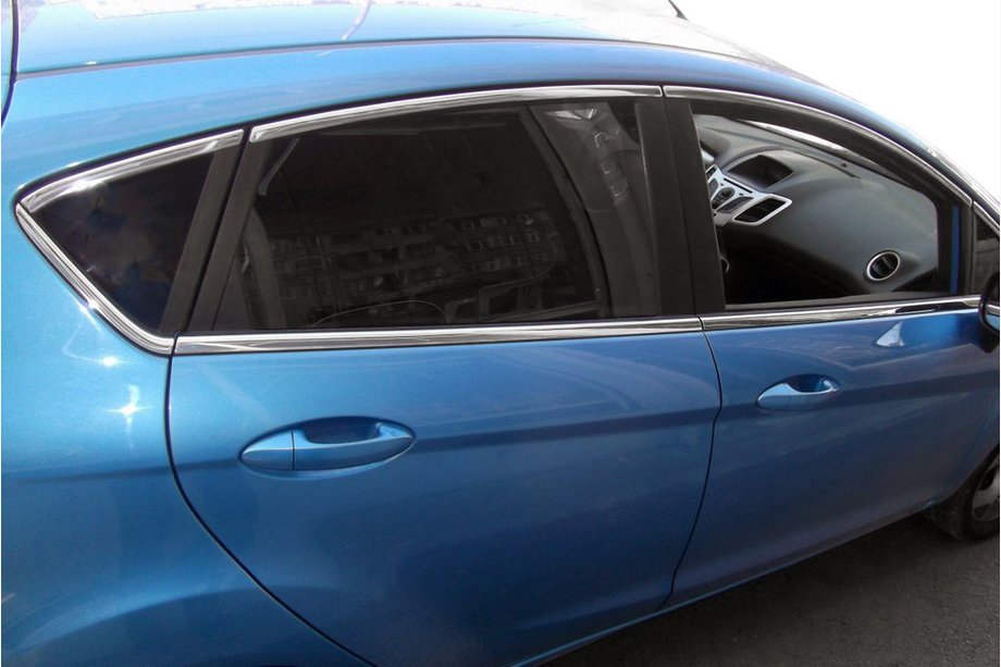 Ford Fiesta 2008–2017 Horné lišty okien (8 ks, nerez) Image