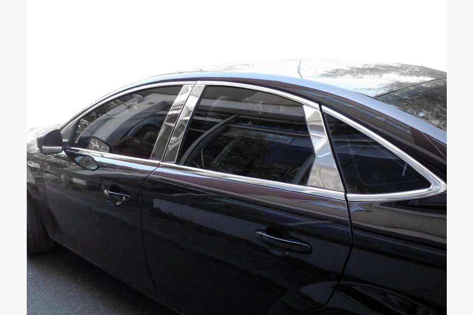 Ford Mondeo 2008–2014 Lišta stĺpikov dverí (nerez) Image