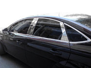 Ford Mondeo 2008–2014 Lišta stĺpikov dverí (nerez) fotografia 1
