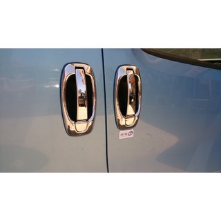 Kryty kľučiek a obruby (8 ks, nerez) fotografia 4