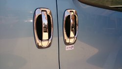 Citroen Nemo 2007–2017 Kryty kľučiek a okolia (8 ks, nerez) fotografia 6