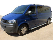 Volkswagen T5 2010–2015 Bočné nášľapy Maya V2 (2 ks, hliník) fotografia 1