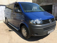 Volkswagen T6 2015–2024 Bočné nášľapy Maya V2 (2 ks, hliník) fotografia 1