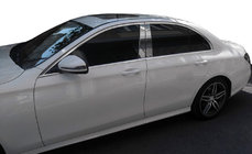 Mercedes Trieda E W213 2016–2023 Kryty stĺpikov (nerez) fotografia 4