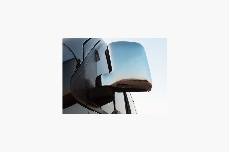 Ford Connect 2002–2006 Chrómové kryty zrkadiel (ABS, 2 ks), OMSA Image