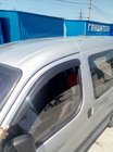 Peugeot Partner 1996–2008 Čierne okenné deflektory (2 ks, DDU-Aomis) fotografia 2