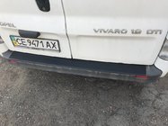 Nissan Primastar 2002–2014 Ochranná lišta zadného nárazníka DDU (ABS) fotografia 2