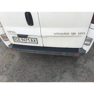 Ochranná lišta zadného nárazníka DDU (ABS) fotografia 3